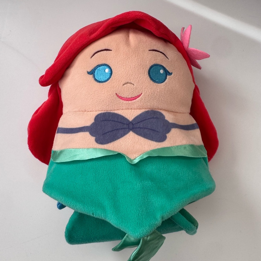 Disney Parks Little Mermaid Nesting Plush Ariel Flounder Sebastian